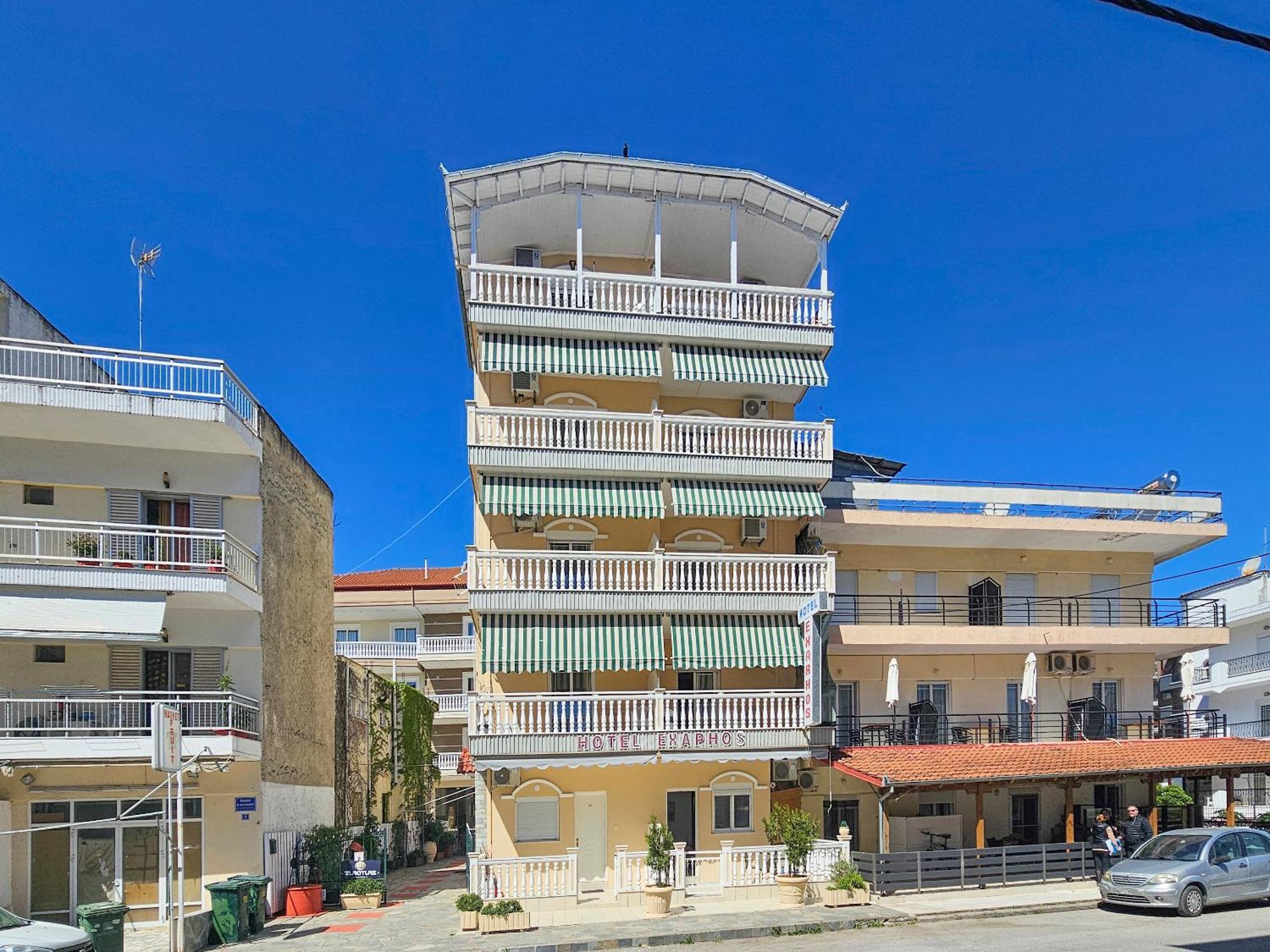Hotel Exarhos Paralía Exterior foto
