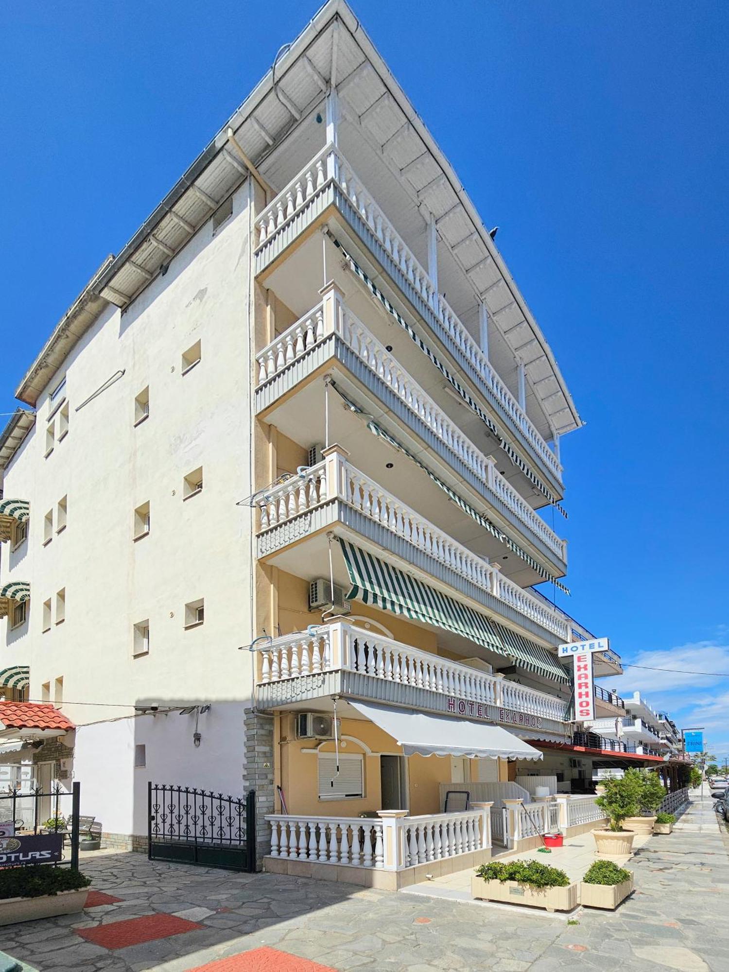 Hotel Exarhos Paralía Exterior foto