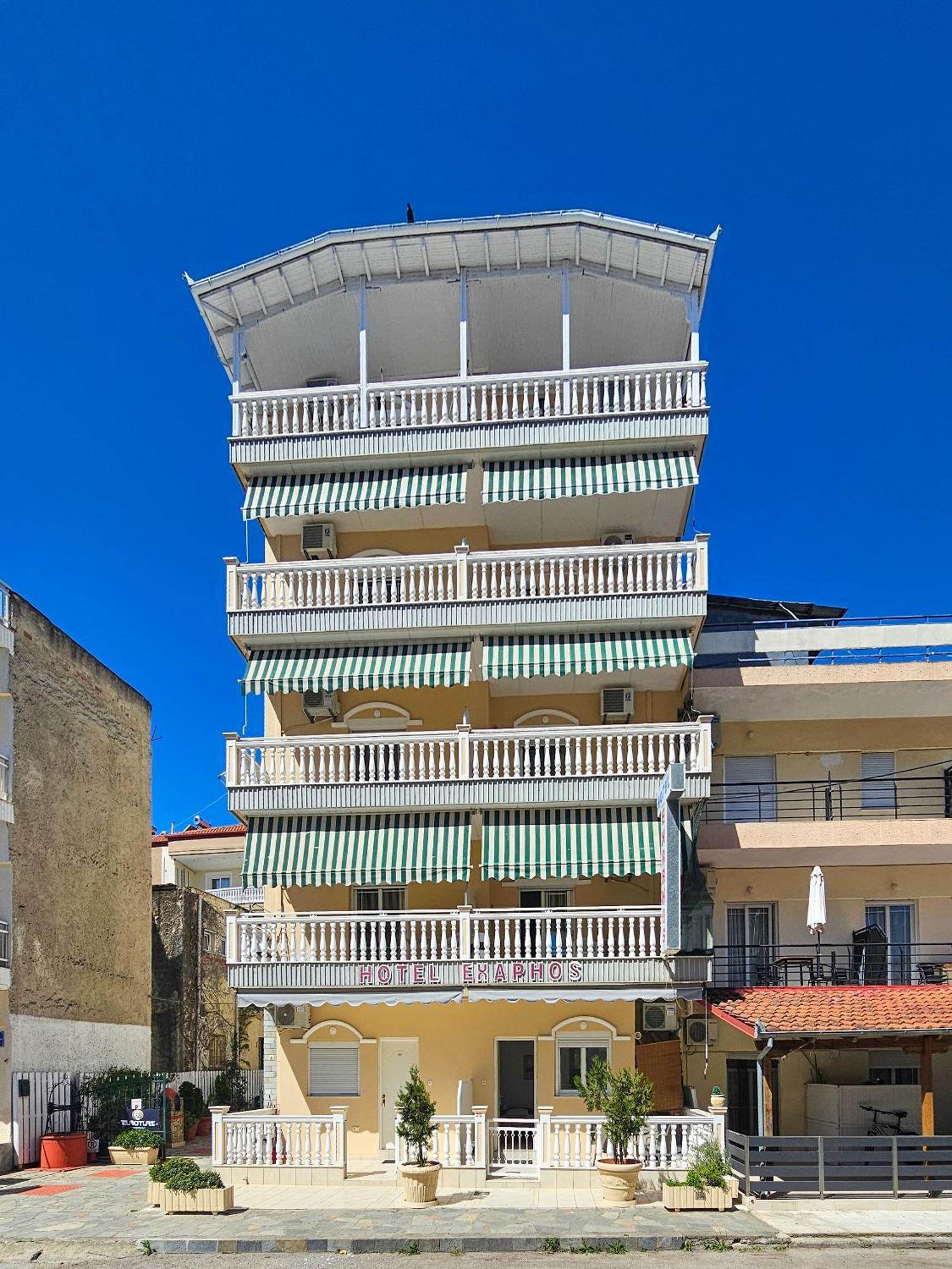 Hotel Exarhos Paralía Exterior foto